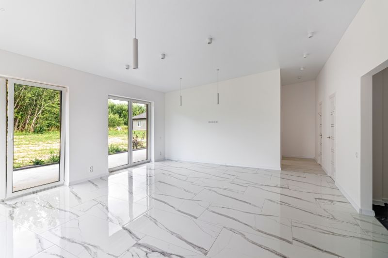 Floor Tiling in Living Room